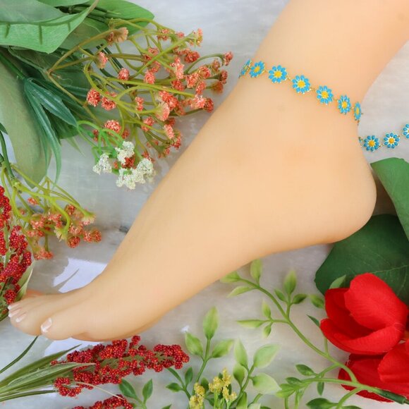 "New Beautiful Design Anklet for Women/Girls, Gift, A634 - Picture 9 of 10